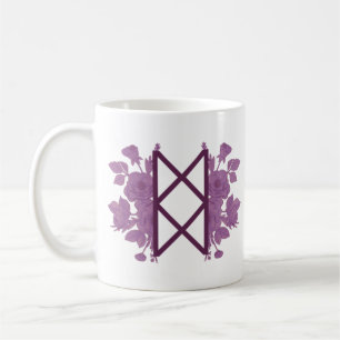 Bureau of Balance blommigt - Red Kaffemugg
