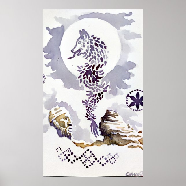 Burebista, den dackiske vargen och Sfingen  Poster (Framsidan)