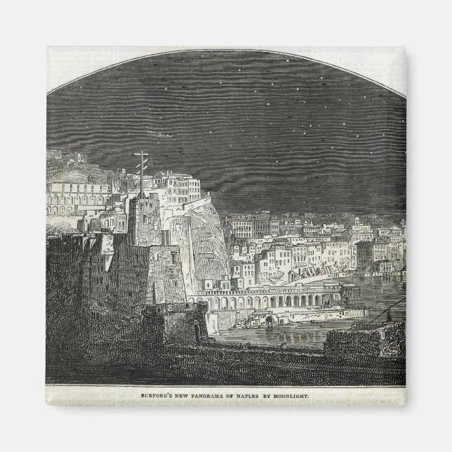 Burfords nya Panorama i Neapel av Moonlight Magnet (Framsidan)
