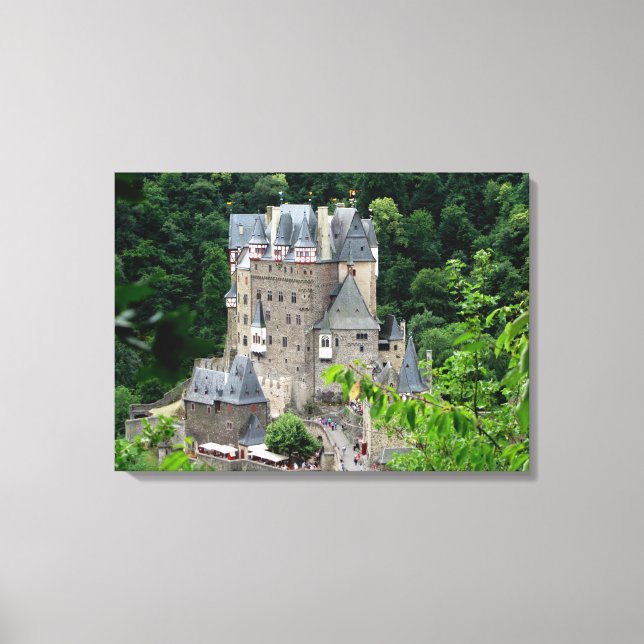 Burg Eltz castle, Tyskland Canvastryck (Framsida)