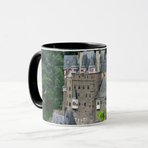 Burg Eltz slott nära Mosel River valley, Tyskland Mugg