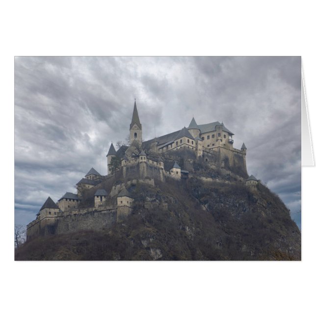Burg Hochosterwitz, Kärnten Hälsningskort (Framsidan Horizontal)