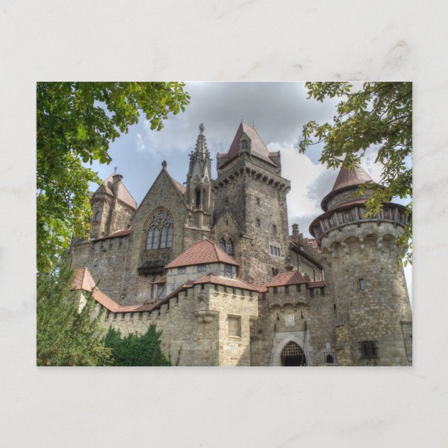 Burg Kreuzenstein Vykort (Framsida)