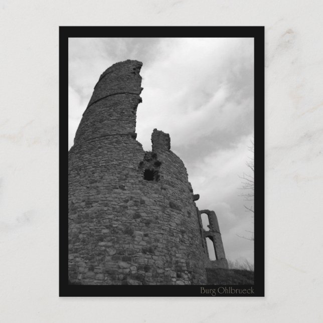 Burg Ohlbrueck Vykort (Framsida)