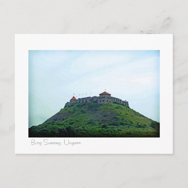 Burg Suemeg, Ungarn Postkarte Vykort (Framsida)