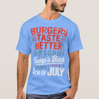Burgare smakar bättre när ölen är kallare Trumps t Shirt