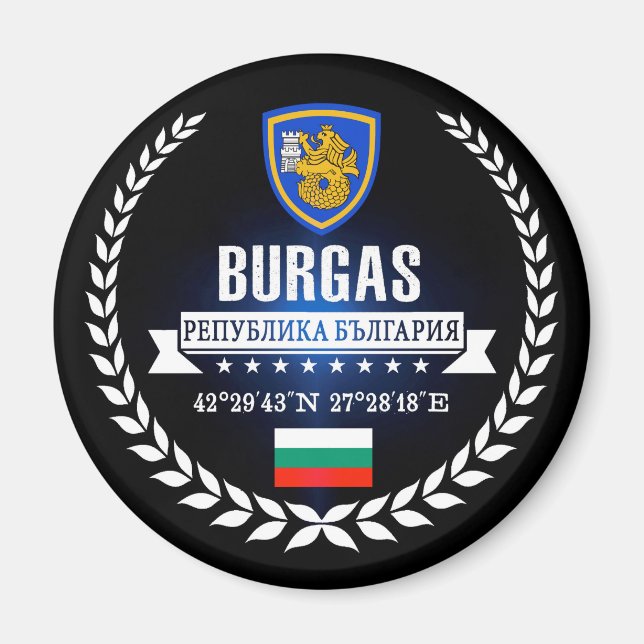 Burgas Magnet (Framsidan)