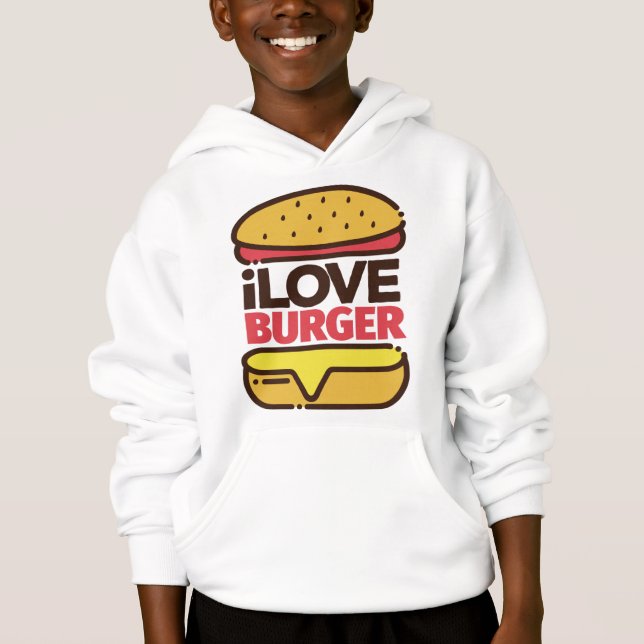 Burger Älskare-skjortor och jacka T Shirt (Framsida)