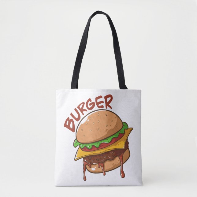 Burger Älskare Tygkasse (Framsida)