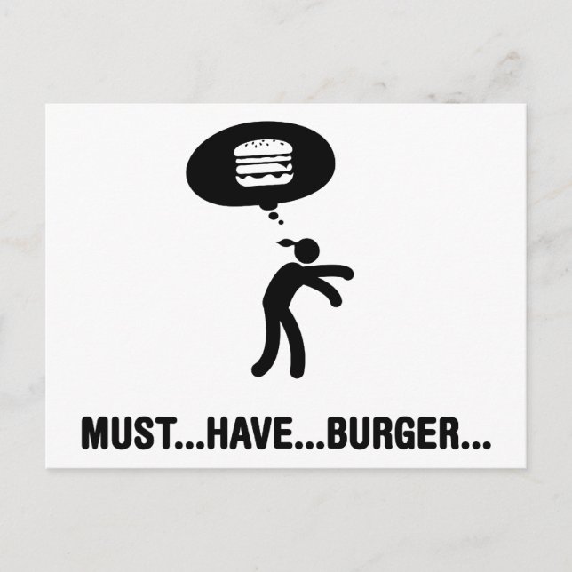 Burger Älskare Vykort (Framsida)
