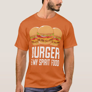 Burger är min andliga mat jag cheeseburger jag bur t shirt