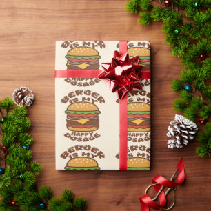 Burger är min vintage för dosering av lycklig presentpapper