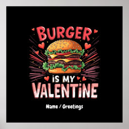 Burger är My Valentine A Superskoj Tribute Poster