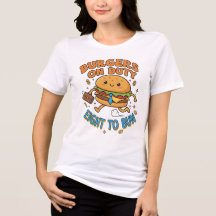 Burger Boss Tee – Rolig Hustle-design för matglada