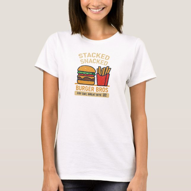 Burger Bros T Shirt (Framsida)
