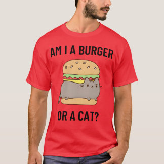 Burger Cat-pojken T Shirt