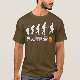 Burger Evolution, Cheeseburger Fast Food Barbecue T Shirt