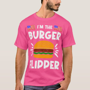 Burger Flipper American Hamburger Älskare T Shirt