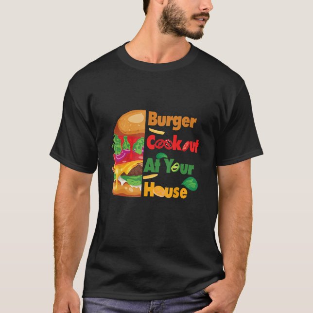 Burger Food Day Hamburger Burger Food Day  Perfect T Shirt (Framsida)