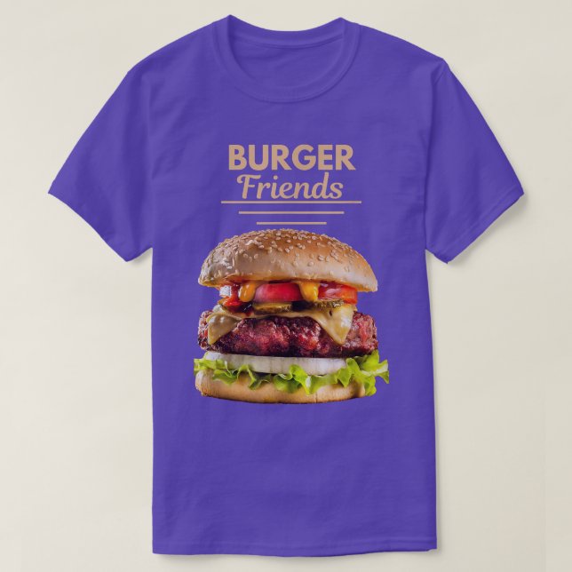 Burger Friends National Hamburger Day 28 Fas T Shirt (Design framsida)