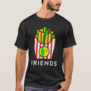 Burger Fries Best Friend T Shirts matchar BFF out