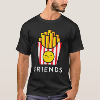 Burger Fries Best Friend T Shirts matchar BFF out