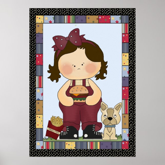 Burger Girl poster (Framsidan)