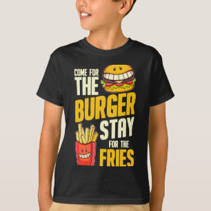 Burger hamburger grillat kött - cheeseburger t shirt