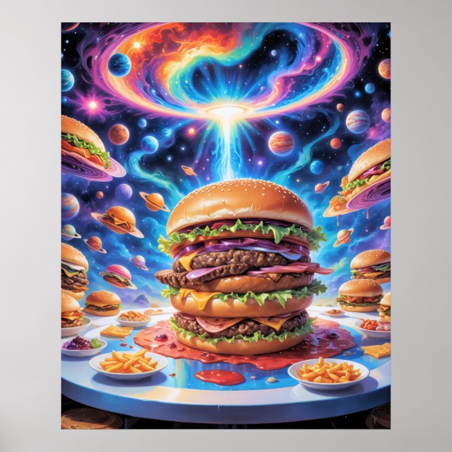 Burger Heaven Poster (Framsidan)