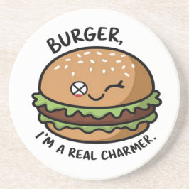 Burger jag är en riktig charmer underlägg