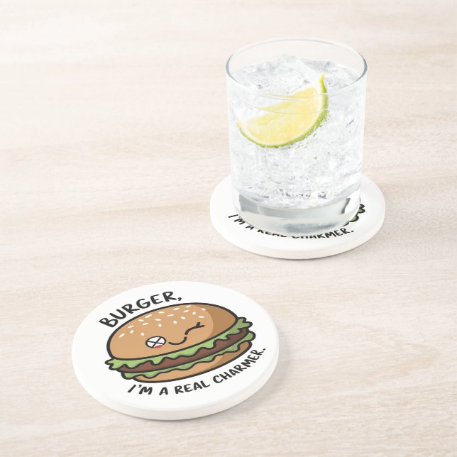 Burger jag är en riktig charmer underlägg (Sidan)