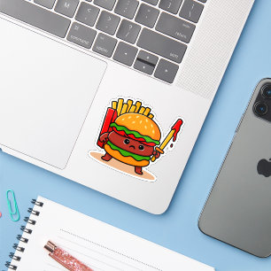 Burger Knight Klistermärken