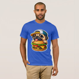 BURGER LOVNING PUG 2 T SHIRT
