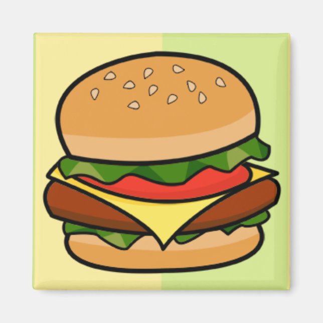 Burger Magnet (Framsidan)