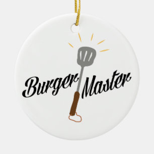 Burger Master Julgransprydnad Keramik