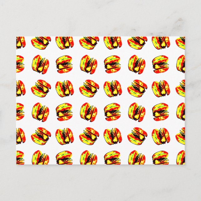 Burger Mönster Vykort (Framsida)