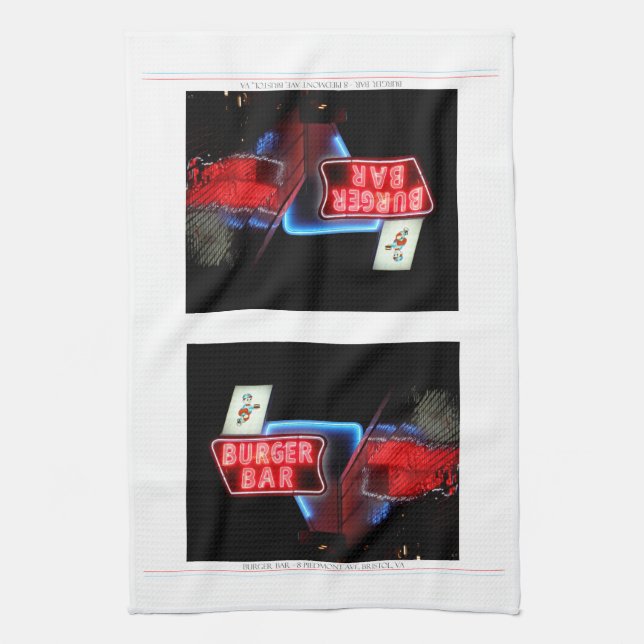 Burger Pub Bristol Virginia Kökshandduk (Vertikal)