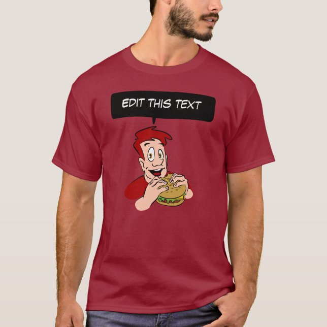 Burger T Shirt (Framsida)