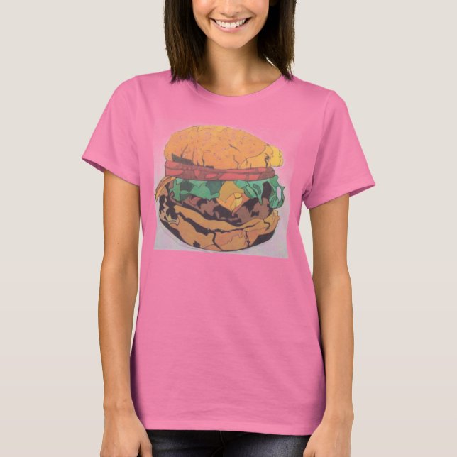 Burger T Shirt (Framsida)