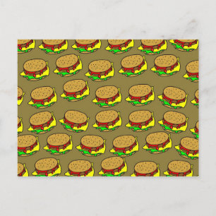 Burger Tapet Vykort