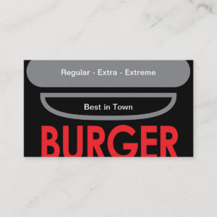 Burger Visitkort
