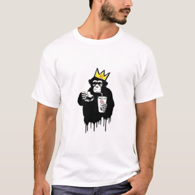 BurgerKong Playera T Shirt (Framsida)