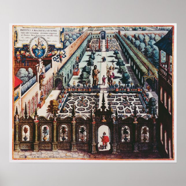 Burgermeister Schwind Garden Poster (Framsidan)