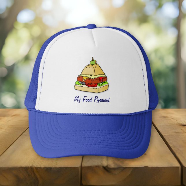 Burgerpyramid Truckerkeps (Skapare uppladdad)