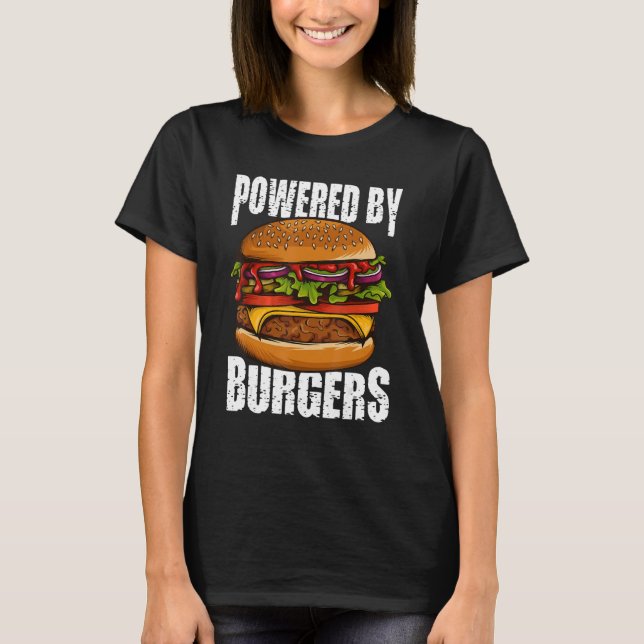 Burgers I Cheeseburger I Burger T Shirt (Framsida)
