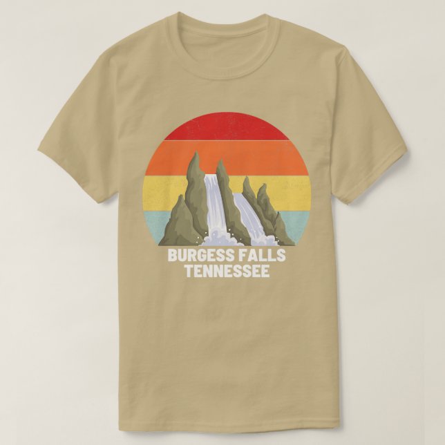 Burgess Falls Tennessee 14 T Shirt (Design framsida)