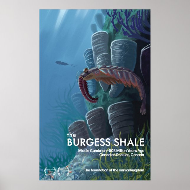 Burgess Shale Poster (Framsidan)