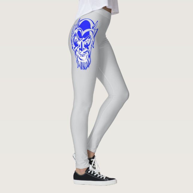Burgettstown Blue Devils Leggings (Höger)