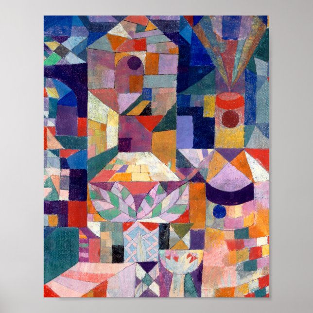 Burggarten (Castle Garden) - Paul Klee - 10 Poster (Framsidan)