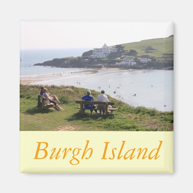 Burgh Island, Devon Magnet (Framsidan)